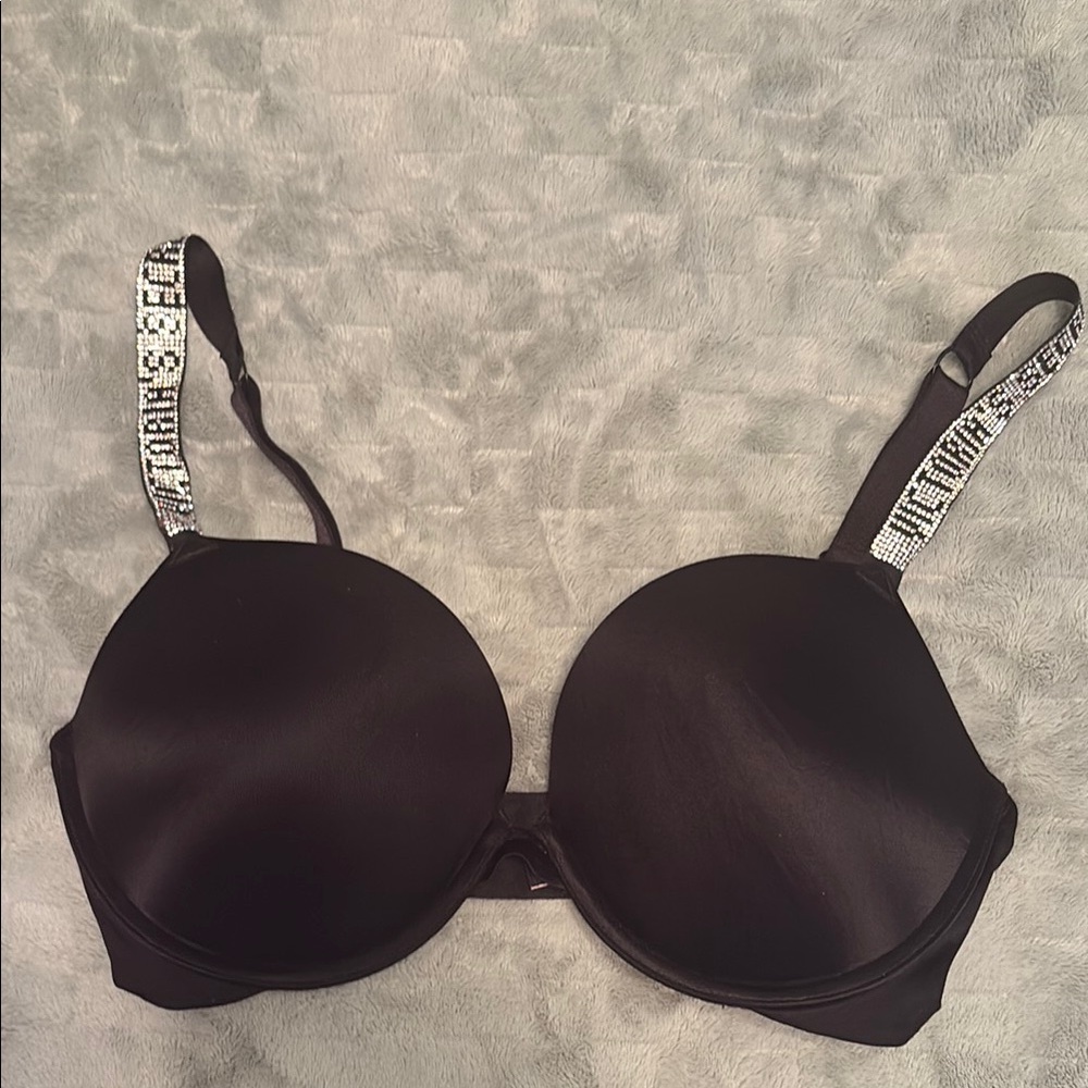 Victoria's Secret Black Bra with Seamless Comfort